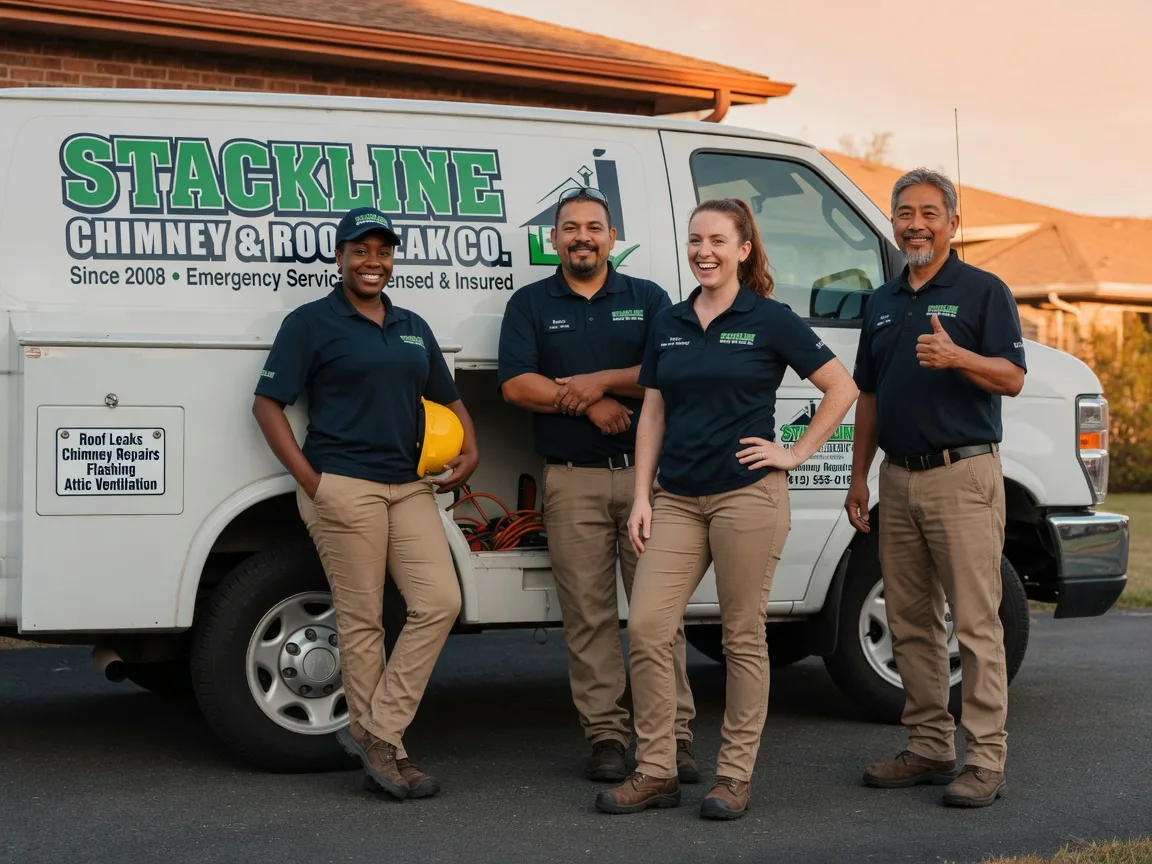 Chimney flashing repair company in Fairbank, IA